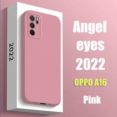 เคสนิ่มสำหรับ OPPO A16,เคสโทรศัพท์ของแท้แบบเลนส์ดีไซน์แบบ Angel Eyes กันกระแทกปกป้องเต็มรูปแบบ