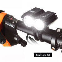 SolarStorm 6000LM 2x T6 LED Front Bicycle Lamp Bike Headlight Headlamp with 18650 Battery and Charger