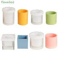 Internal Combustion Cup Candle Mold Cylindrical Hollow Square Candle Mold PC Material Hollow Windproof Candle Making Supplies