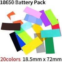 ♟✆ PVC Heat Shrink Tubing for 18650 Battery Wrap Precut Multiple Color Lion Battery Film Tape Shrinking Tube Battery Protection