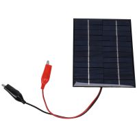 Waterproof Solar Panel 5W 12V Outdoor DIY Solar Cells Charger 136X110MM for 9-12V Battery Tool