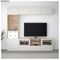 ตู้ทีวี Cabinet TV ชั้นวางทีวี ชุดตู้วางทีวี Cabinet TV Storage Combination BATTA 240x40x230 cm