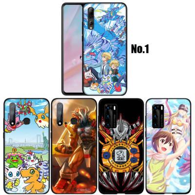 WA1 Anime Digimon อ่อนนุ่ม Fashion ซิลิโคน Trend Phone เคสโทรศัพท์ ปก หรับ Huawei P10 P20 P30 Pro Lite Y5P Y6 Y6P Y7A Y8P Y9A Y8S Y9S Y7 Y9 Prime