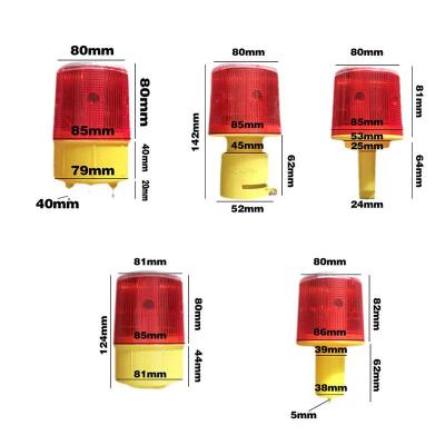 Solar LED Emergency Light/Solar-powered warning lights /Beacon light/ Traffic Alarm Lights/Tower crane lamp Power Points  Switches Savers Power Points