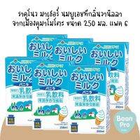 Rakunou Mother Oishii Milk Vanila Flavoured ราคุโนว มาเธอร์ นมยูเอชที พร่องมันเนย กลิ่นวานิลลา ขนาด 250ml