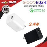 Eloop รุ่น EQ-24 BUS อแดปเตอร์ชาร์จไฟ Quick Charge 3.0 Wall Charger Adaptor 24W Nextone