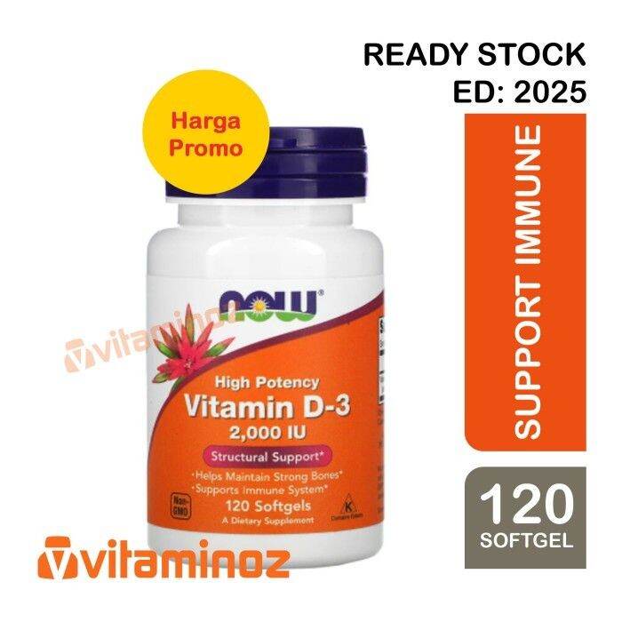 now foods vitamin d d3 1000 2000 5000 10000 iu 2000iu (B7C5) vitamin