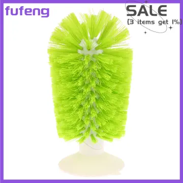 Sink Water Bottle Cleaning Brush Glass Cup Brush Goblet Mugs Cleaner Strong  Suction Lazy Clean Brush