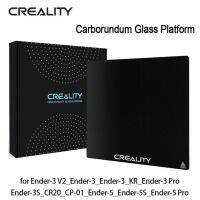 Creality Carborund เตียงกระจกเทมเปอร์235X235X4Mm แผ่นสร้างแผ่นรองเครื่องพิมพ์3มิติสำหรับ Ender3 / Ender 3 V2 / Ender 3 Pro