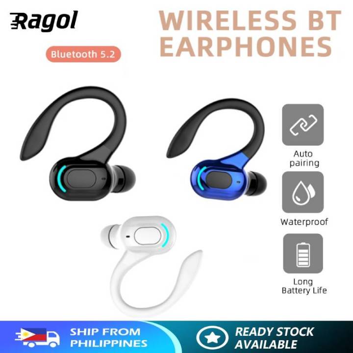 Wireless Open Ear Headphones Bluetooth 5.2 Ear-hook Earphone Sport Earset  New