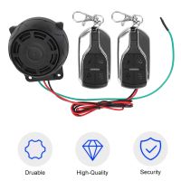 【LZ】◑✎  Bike Scooter Motor Alarm System Motorcycle Theft Protection 12V Motorcycle Alarm Security System Dual Remote Control