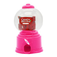 Children Cute Sweets Mini Candy Machine Bubble Dispenser Coin Bank Money Saving Box Baby Christmas Birthday Best Gift for Kids