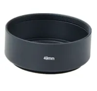 เลนส์ฮู้ด Metal Lens Hood Cover for 49mm Filter/Lens (1328)