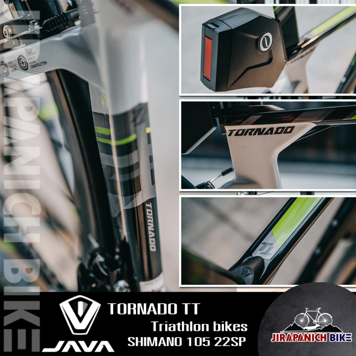 จักรยานไตรกีฬา-java-รุ่น-tornado-tt-triathlon-bikes-เฟรมคาร์บอน-ล้อ-deca42-22sp