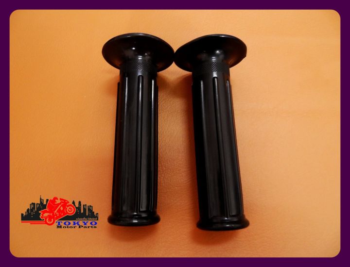 honda-cg110cg-110-handle-grip-rubber-black-ปลอกแฮนด์-ปลอกมือ-honda-cg110-สีดำ-สินค้าคุณภาพดี