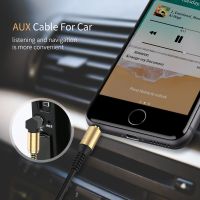 3.5MM Jack AUX Audio Cable Male to Male For Phone Car Speaker MP4 Headphone 2m Gold Plated Jack 3.5 Spring Audio Cables