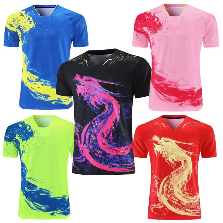 New CHINA Dragon table tennis Jerseys Shorts Men / Women / Child