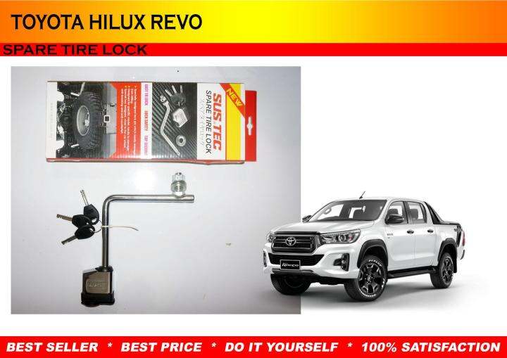 TOYOTA HILUX REVO SUSTEC SPARE TIRE LOCK (STL1) Lazada PH