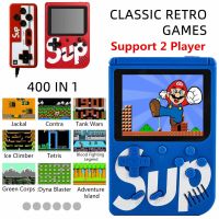 ผู้เล่น 2 คนเล่นเกมคอนโซล Retro Classic 3 นิ้วในตัว 400 Game Console