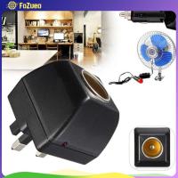 FoZueo ตัวแปลงที่จุดบุหรี่อะแดปเตอร์ชาร์จไฟเรือรถยนต์240V ถึง12V จาก FoZueo