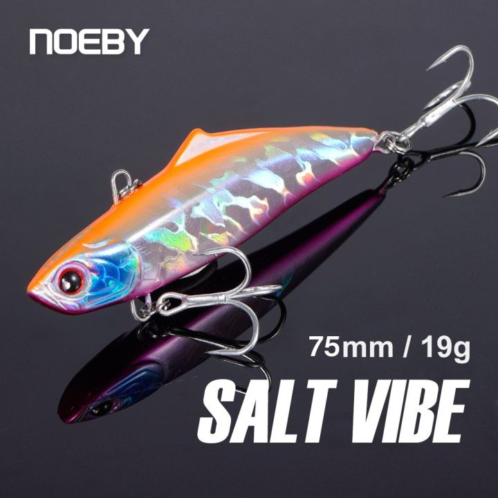 noeby-เหยื่อตกปลาสั่นได้แบบจม75มม-19ก-เหยื่อข้อเหวี่ยงแบบยาวไม่ใส่ไขมันเหยื่อปลอมแข็งสำหรับตกปลาตกปลากะพง