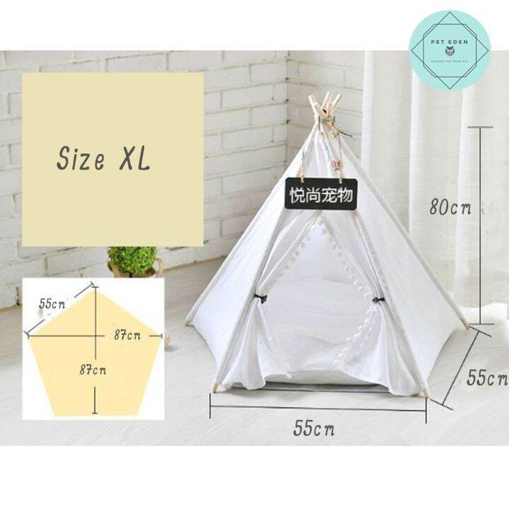 apache-pet-tent-กระโจมที่นอนสัตว์เลี้ยง-กระโจมหมา-กระโจมแมว-เต็นท์หมา-เต็นท์แมว-พร้อมจากไทย