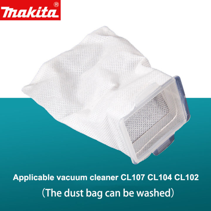 makita-เครื่องดูดฝุ่นฝุ่นกระเป๋า-filter-ล้างทำความสะอาดได้อุปกรณ์เสริมสำหรับ-cl100-cl102-cl104-cl106-cl107-cl108-cl180-cl182