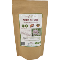 มิลค์ ทิสเซิล ออร์แกนิกผงบดละเอียด Organic Milk Thistle Powder 150g