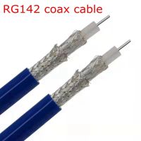 Blue Soft RG142 RG-142 SFF-50-3 Double Shielded RF Coaxial Cable Adapter Connector Coax Cable 50Ohm High Quality