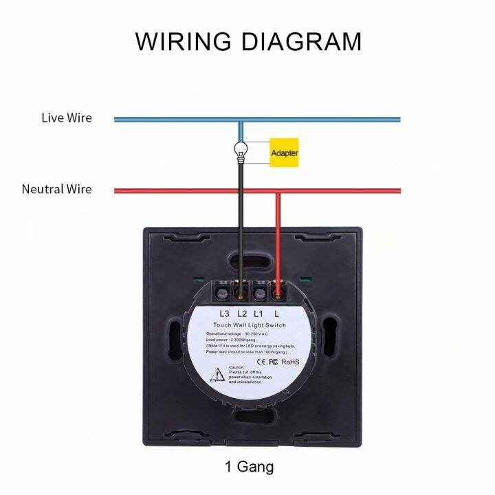 สวิทช์ผนังสัมผัสแบบใหม่220v-eu-มาตรฐาน-eu-คริสตัลเทมเปอร์หน้าจอโทรศัพท์กำลังไฟ1-2-3แก๊งค์เซ็นเซอร์แสง1ทางสวิตช์จุดไฟกันน้ำและ