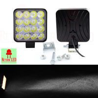 ??ส่งเร็วจากไทย?? ไฟสปอร์ตไลท์ LED 12V และ 24V (3.3 นิ้ว) ไฟหน้ารถ ไฟออฟโรด รถบรรทุก รถยนต์ รถเตอร์ไซค์  (Mini square)