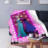 Frozen Throw Blanket,xzx180305, Snow Journey,  Multicolor, 100% Polyester, 1 Each    03