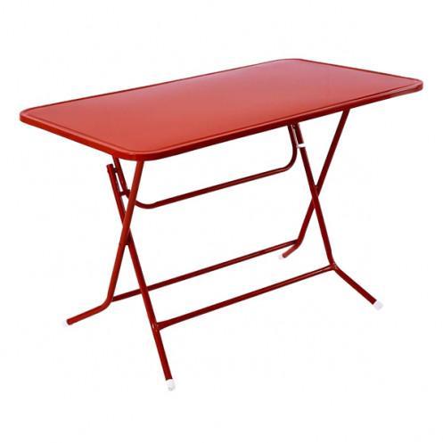 bari-โต๊ะพับหน้าเหล็ก-ขนาด-4-ฟุต-สีแดง