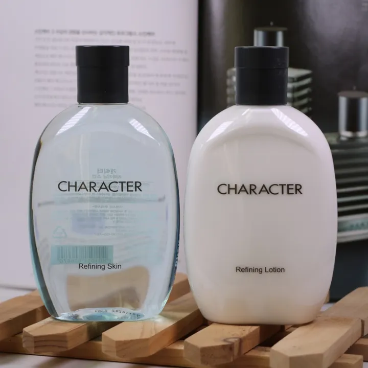 Korea imported LG men's lotion CHARACTER skin care set lotion