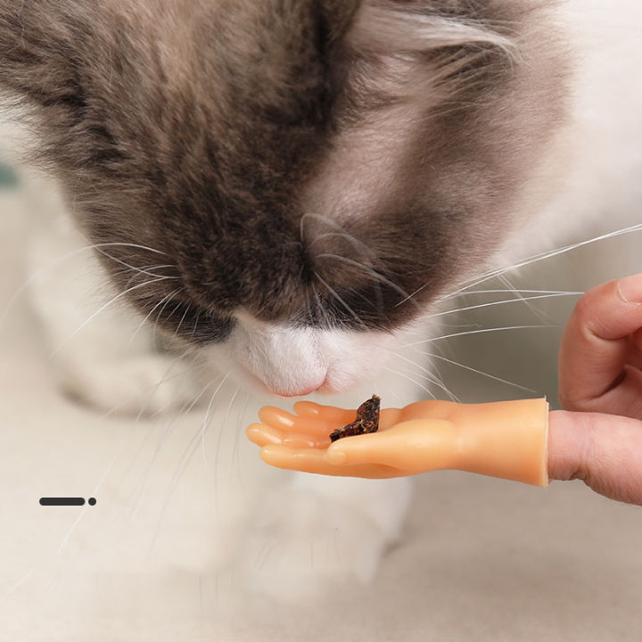 pp-ของเล่นแมวจิ๋ว-ถุงมือสวมนิ้วสำหรับแมว-หุ่นมือจิ๋ว-ของเล่นแมว-มีหลากหลายแบบ-ของเล่นแมว-มือจิ๋ว-ถุงมือมินิ-ราคาถูก-พร้อมส่ง