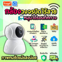 tuya กล้องวงจรปิดอัจฉริยะไร้สายหมุนได้รอบทิศ (PTZ) สามารถจับความเคลื่อนไหวอัตโนมัติให้ภาพคมชัดแม้แสงน้อย Cm-H04