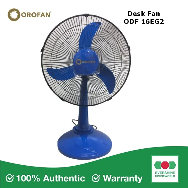 OROFAN 16 INCHES BANANA BLADE DESK FAN ODF16B EG2 Lazada PH
