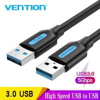 ตัวขยายสายเคเบิล USB สำหรับโอนย้ายข้อมูลความเร็วสูง Vention USB ตัวผู้สายพ่วง2.0 3.0สำหรับหม้อน้ำลำโพงรถยนต์ HD Webcom