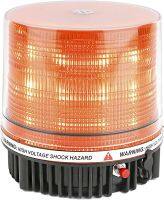 【LZ】○❈  Sem fio Rotating Beacon LED Strobe Luz de advertência Roof Top Arado perigo flash Luzes Correio de Emergência Laranja Bateria 18LED 12 V