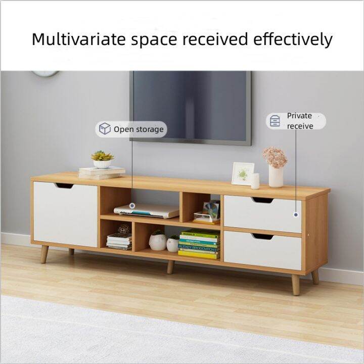 Tv Cabinet 【Onhand & Cod】120Cm Tv Cabinet Fit For 43-100 Inch Tv Table  Cabinet Small Family Bedroom Cabinet Tv Cabinet For Living Room Media & Tv  Storage Tv Stand Rack Organizer Tv