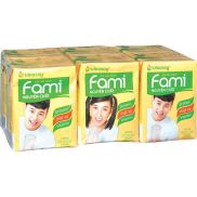 Sữa đậu nành Fami lốc 6 hộp x 200ml