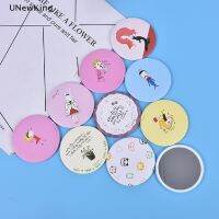 【BEIBEI】 UNewKing Portable Small Makeup Mirror Cartoon Style Travel Mirrors Pocket Beauty Mirror MY