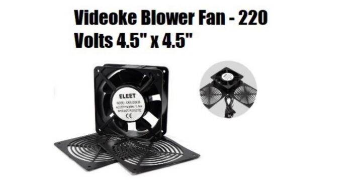 220V Exhaust Fan / Blower Fan / Cooling Fan 4" X 4" AC/Volts | Lazada PH