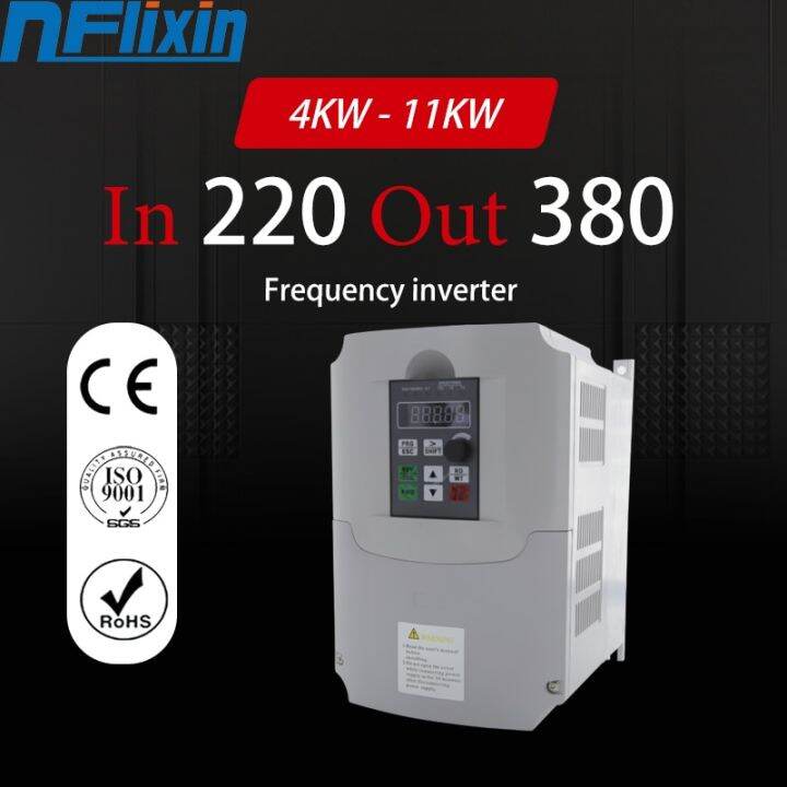Original Frequency Converter For Motor 380V 1.5KW/2.2KW 1 Phase 220V