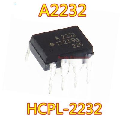 10Pcs ใหม่ Original HCPL-2232 A2232 DIP-8ปลั๊กตรง Optical Isolator-Logic เอาต์พุตนำเข้า Optocoupler