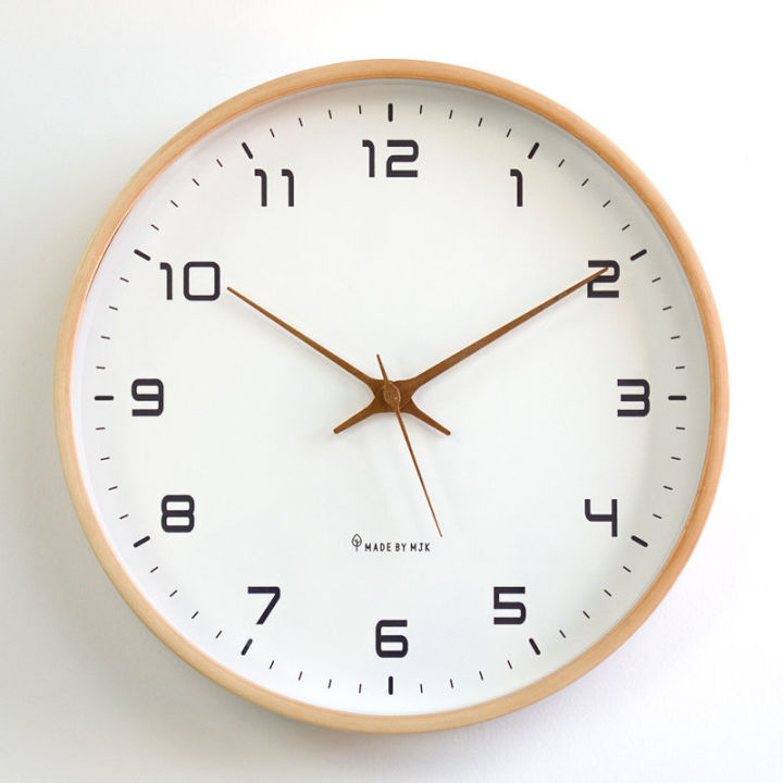 mzd-30cm-นาฬิกาติดผนังไม้นาฬิกาแขวนผนังไม้นาฬิกาแขวนผนังดิจิตอลนาฬิกานาฬิกาห้องนอน-ห้องนั่งเล่น