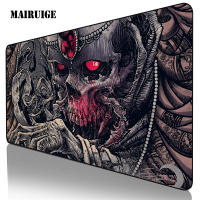 40x90 Large Scary Skull Pattern Mouse Pad Gaming Room Accessories Computer Keyboard Mousepad Anime XXL PC Laptop Desk Mat Car