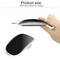 Ergonomic Ultra-Thin Mouse Bluetooth Optical 1000 DPI 2.4G Wireless Arc Touch Magic Mice With Usb Receiver For Ipad Macbook