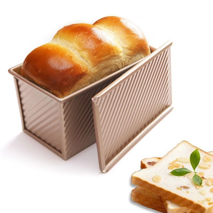 การทำเครื่องปิ้งขนมปัง250-300-450กรัม-กล่องพร้อมฝาปิดอบ-กระทะแบบไม่ติด-เครื่องปิ้งขนมปังเค้ก-อุปกรณ์ครัวในครัวเรือน-เครื่องมืออบ-จานขนมปัง-pullman