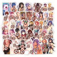 hotx【DT】 10/50/100/200/500PCS No Repeat Waifu Adult Stickers (18 )